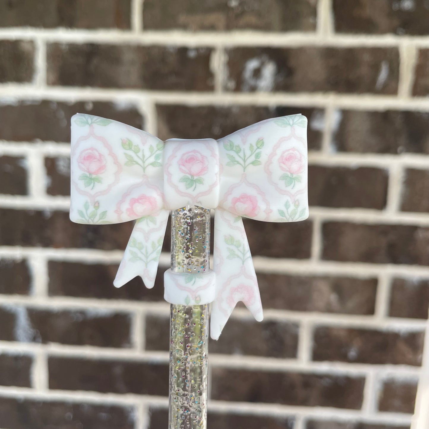 Heirloom Roses Bow Topper
