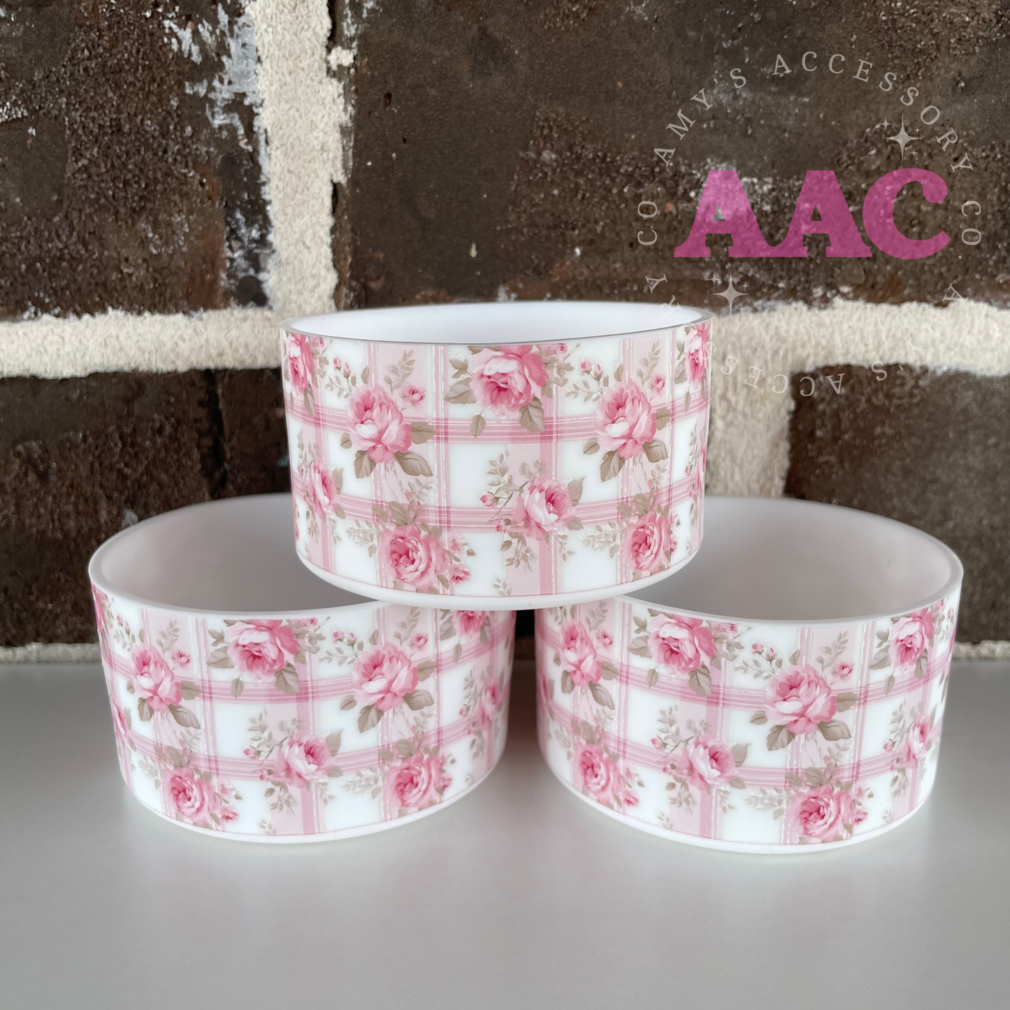 Cottage Roses Tumbler Boot