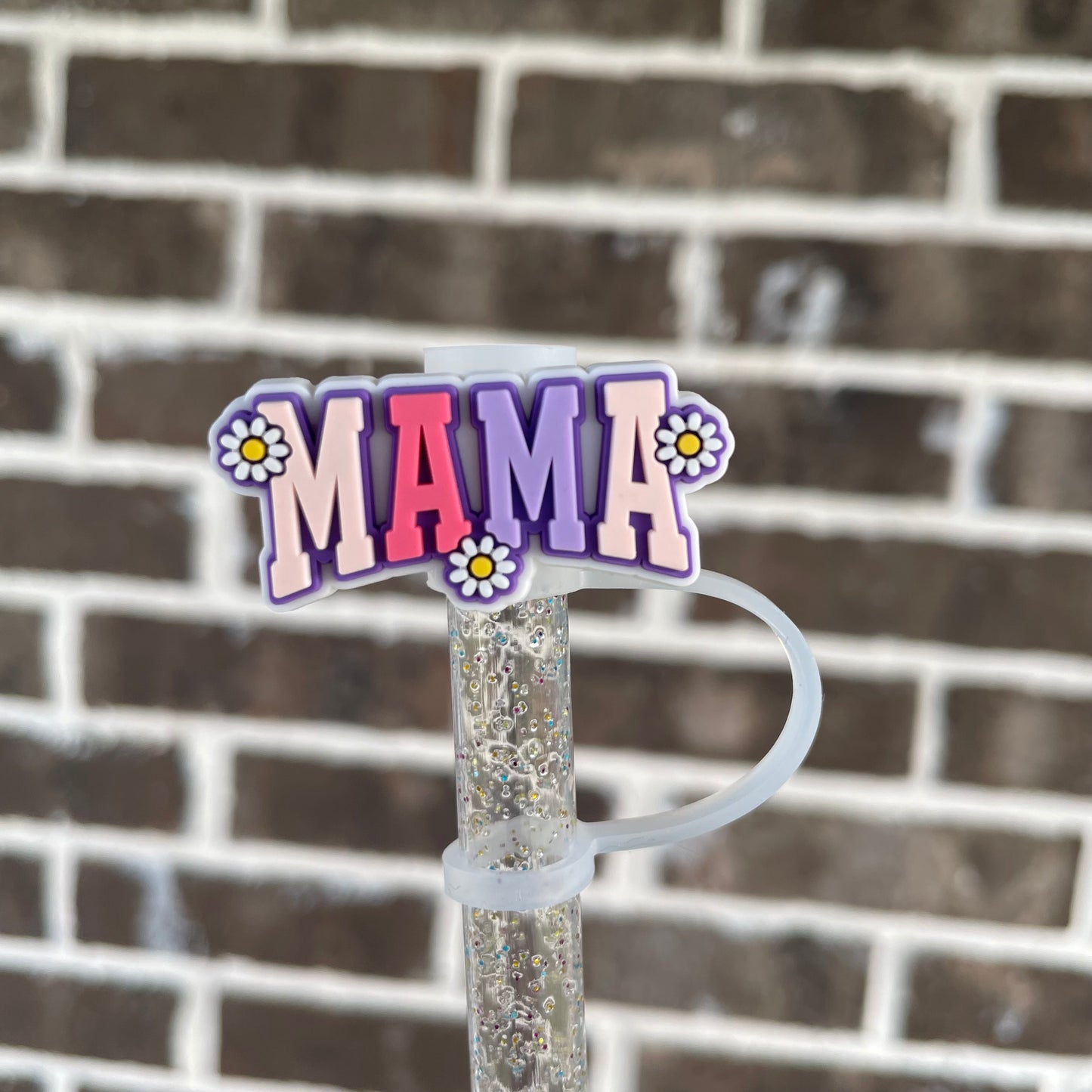 Purple Mama Straw Topper