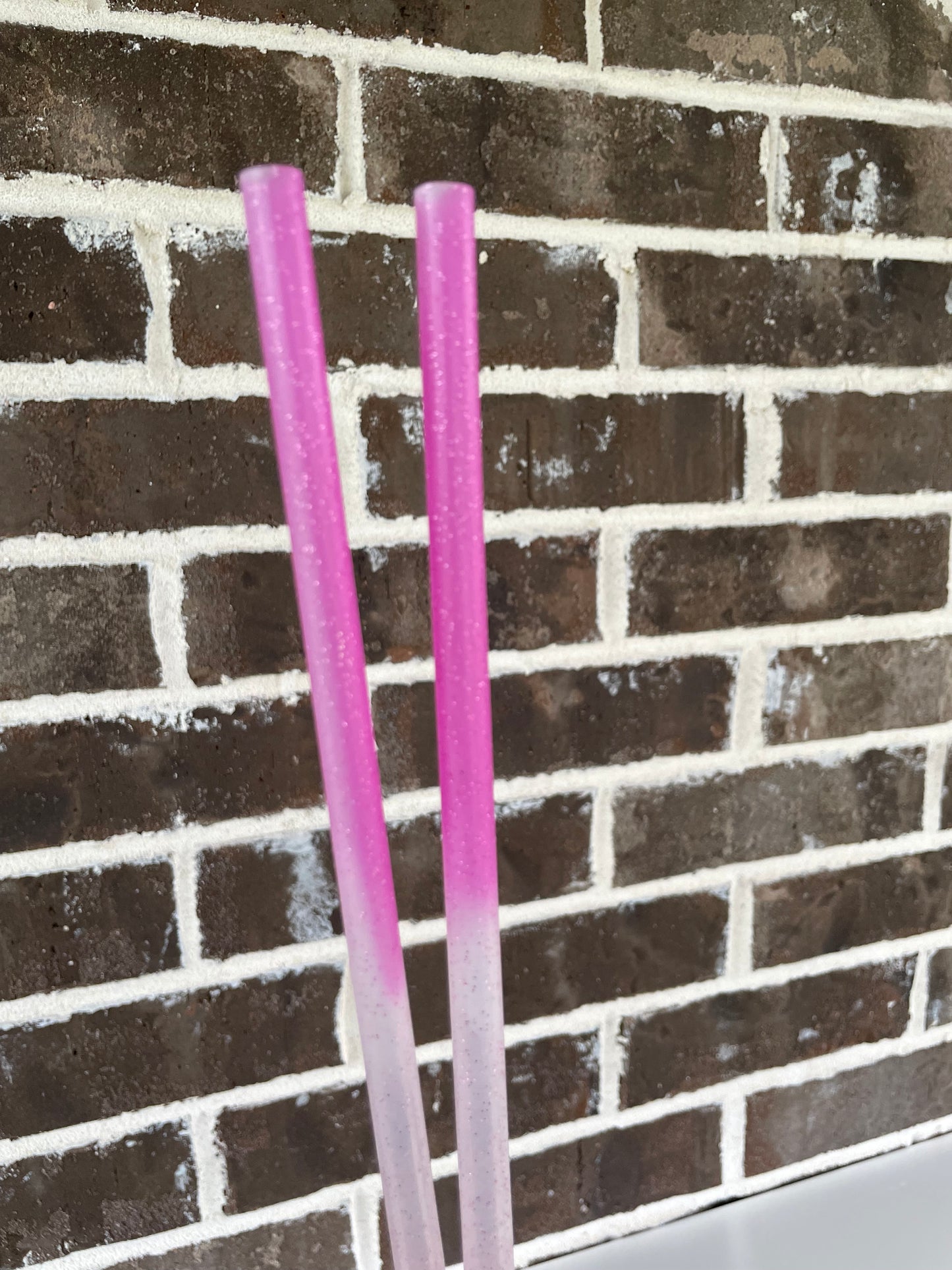 Color changing Glitter Straw 40oz