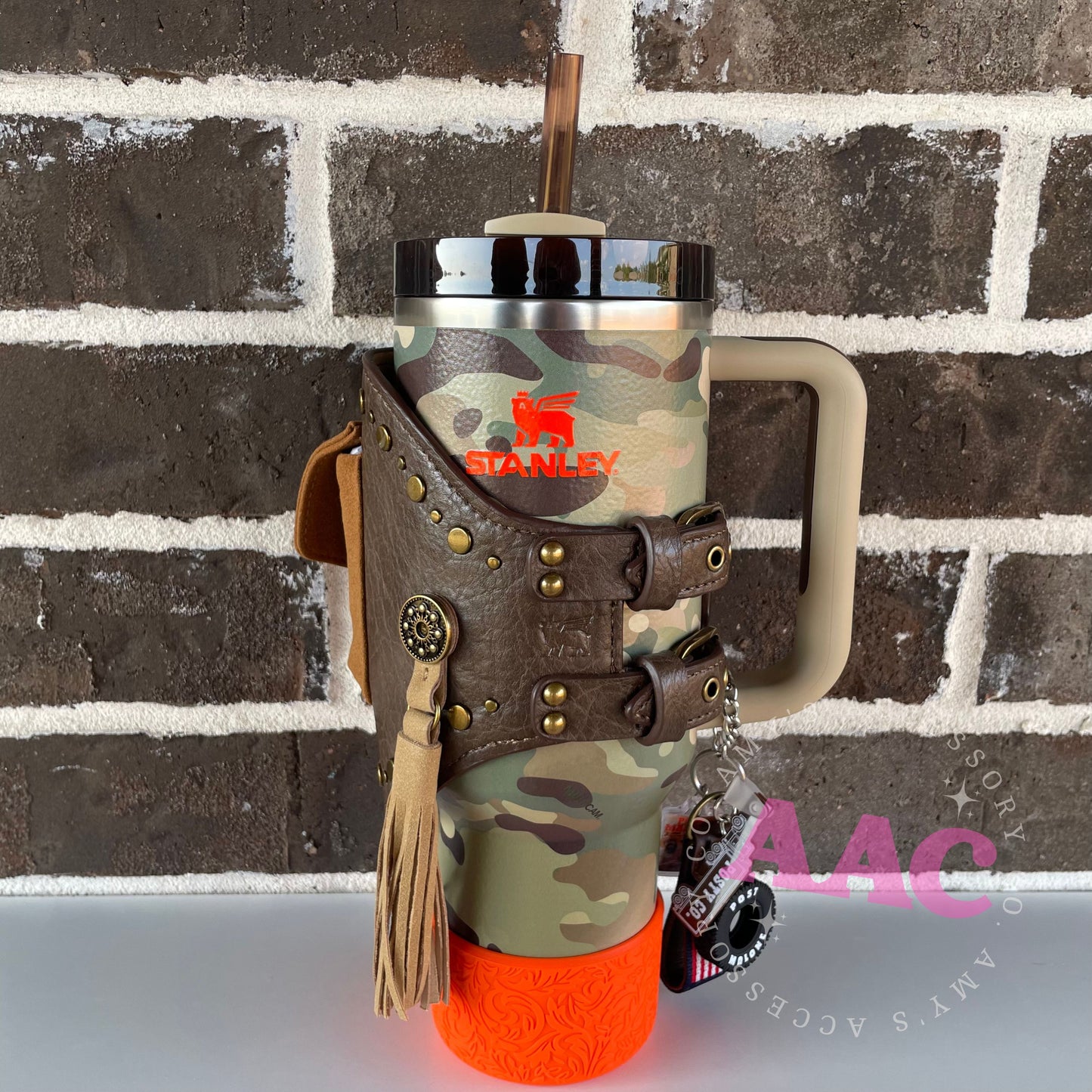 Hunter Orange Baroque Boot