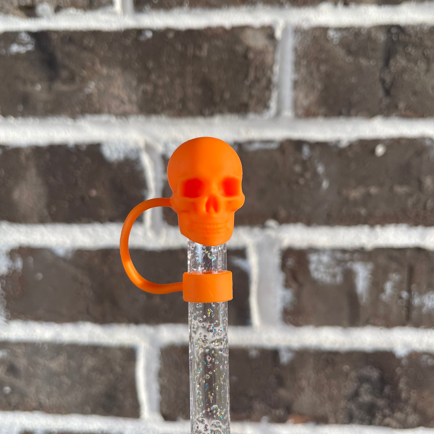 3D Skull Straw Topper