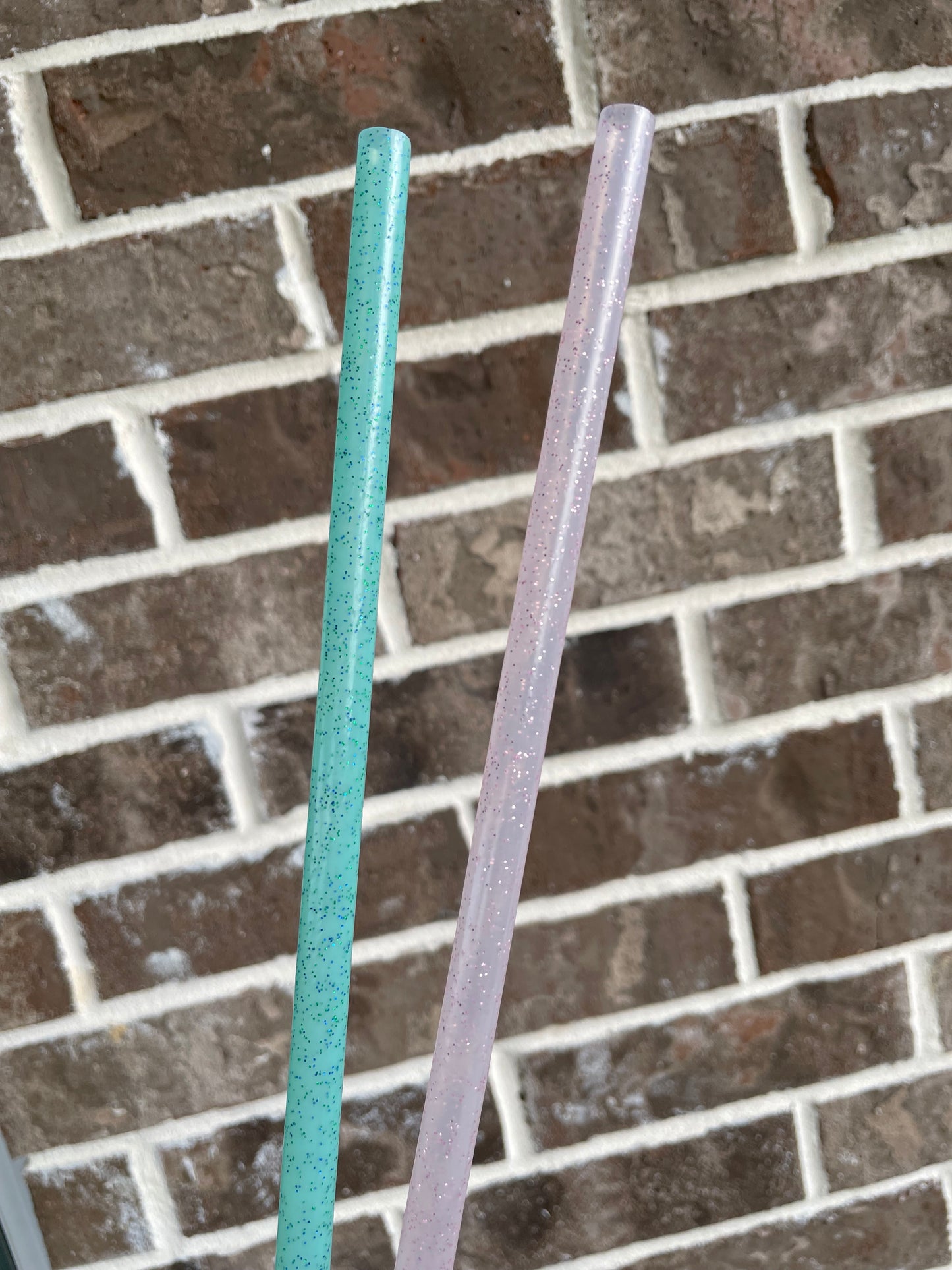 Color changing Glitter Straw 40oz