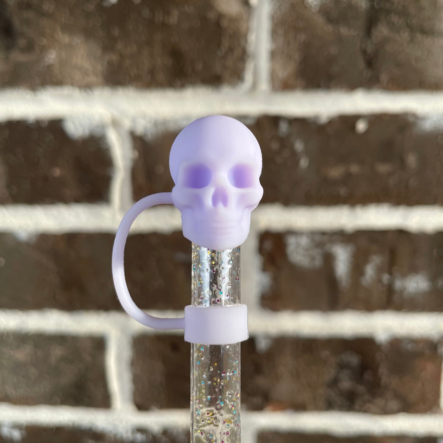 3D Skull Straw Topper