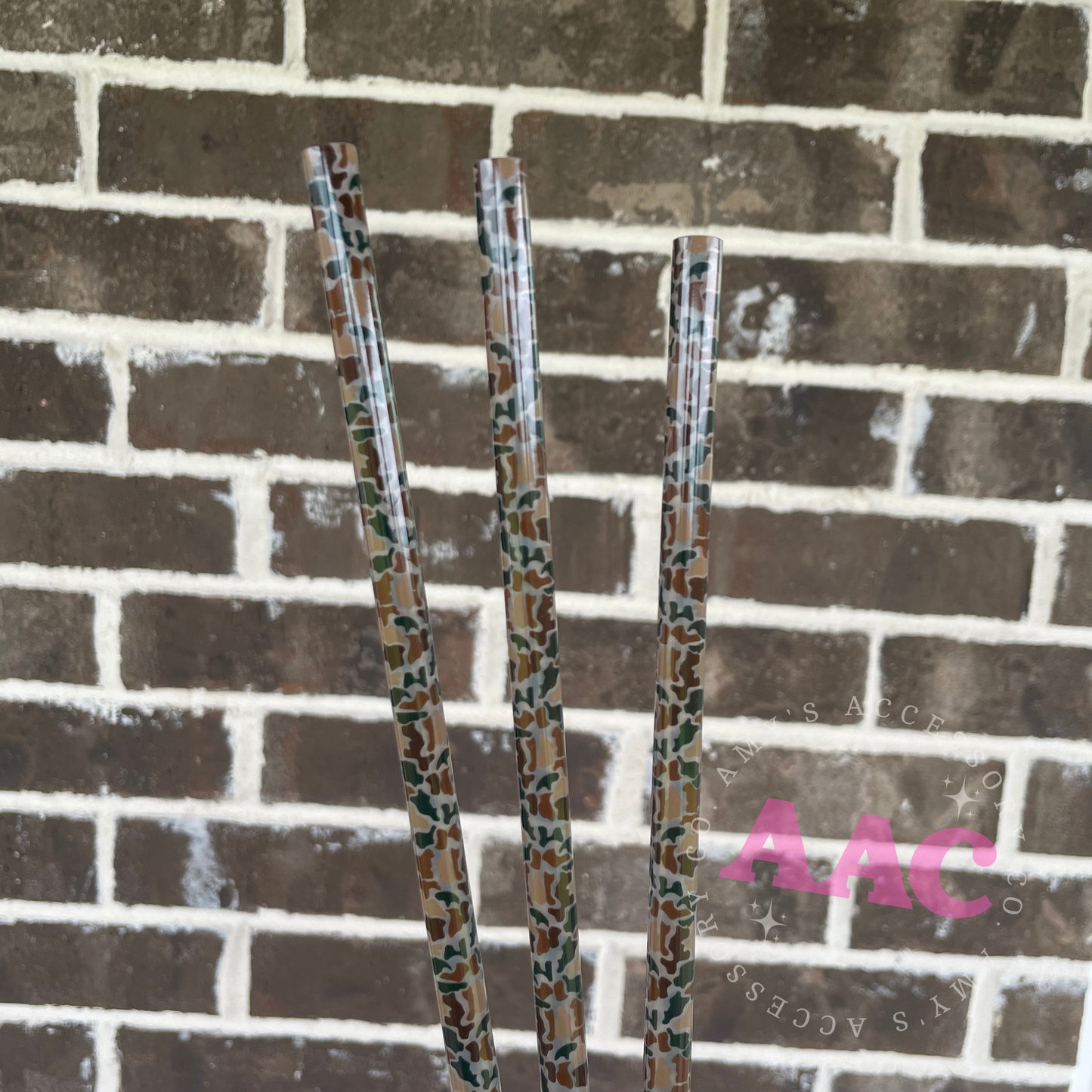 Camo Straw 40oz
