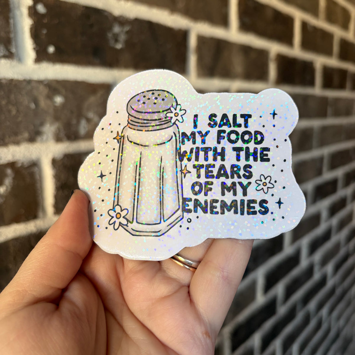 Enemy Tears Magnet - Glitter