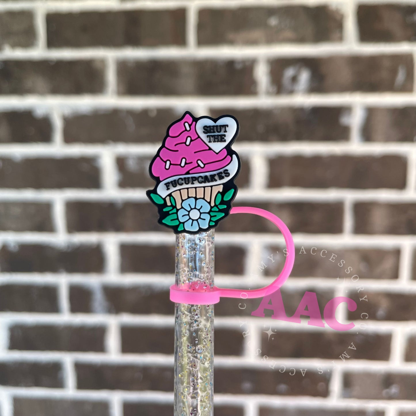 Fucupcakes Straw Topper