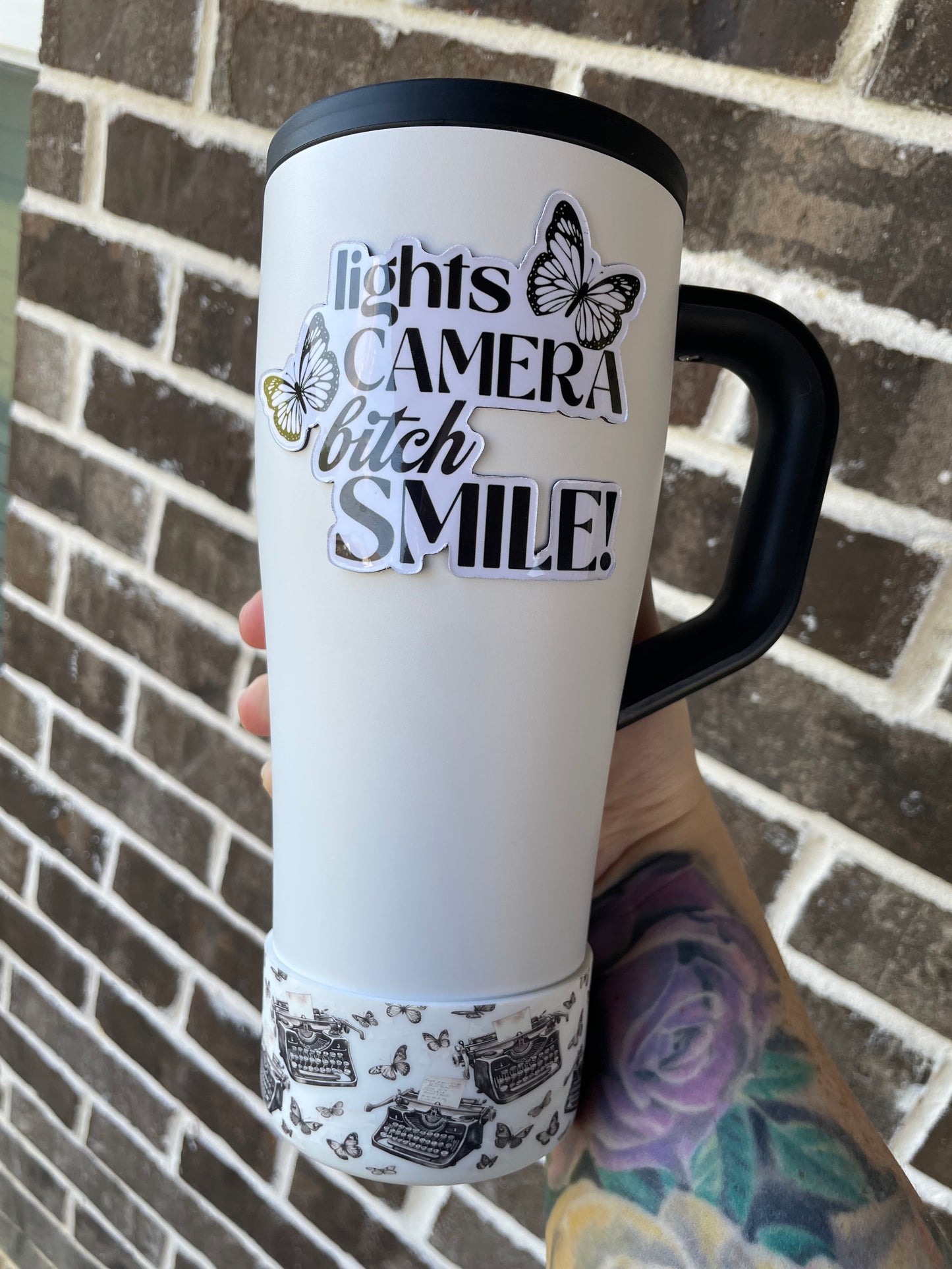 Lights Camera B!tch Smile Magnet