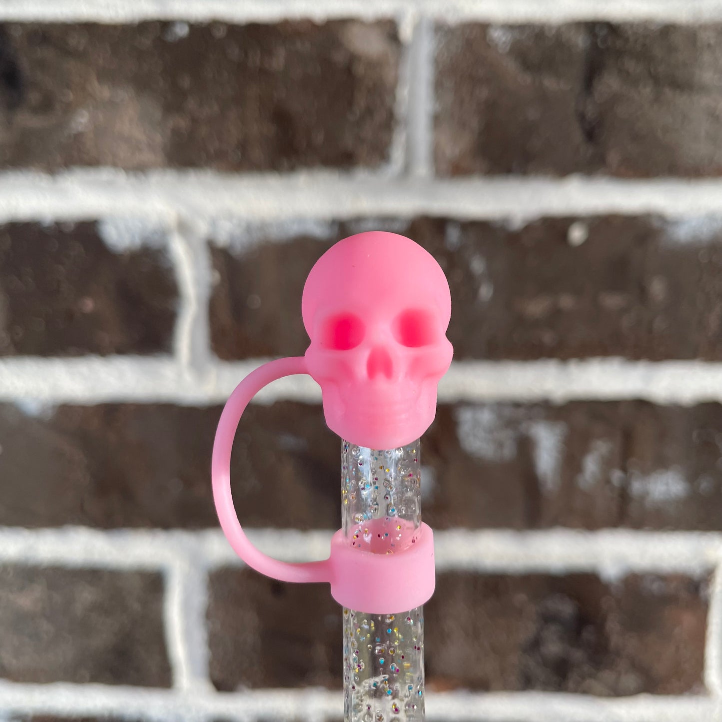 3D Skull Straw Topper