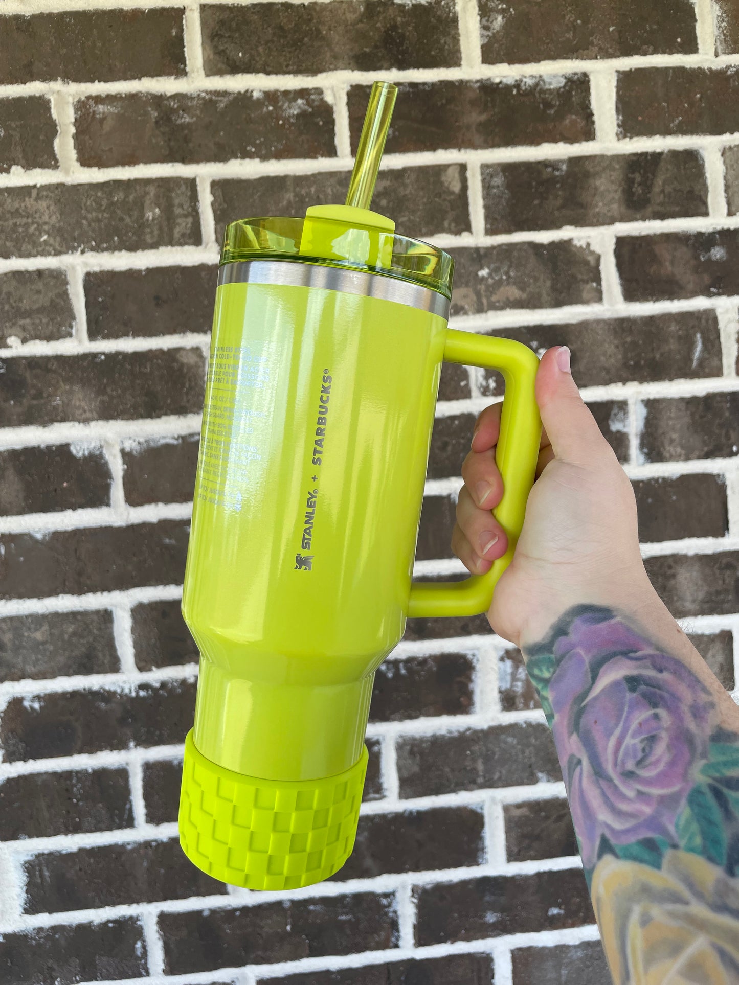 SxS Summer Lime Checker Boot - AAC Exclusive Color