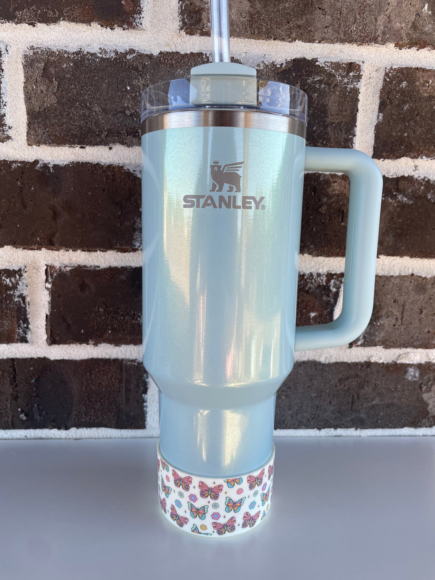 Blueberry Butterflies Tumbler Boot