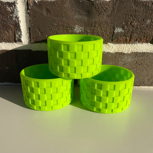 Lime Green Checker Boot