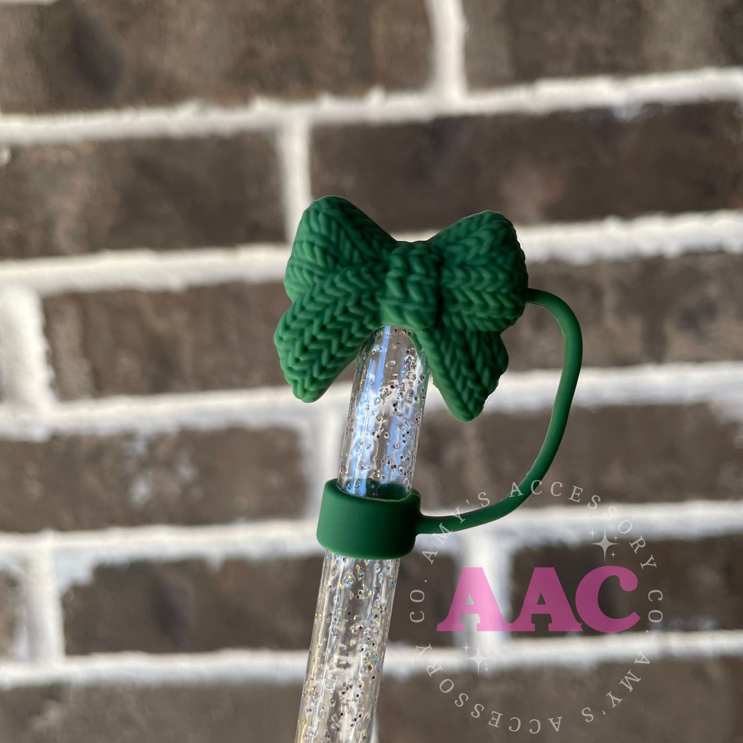 3D Sweater Bow Green