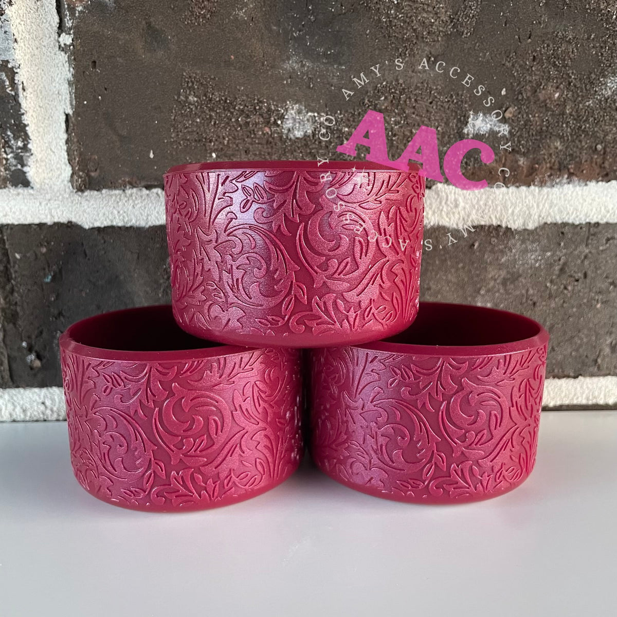 Wine Metallic Baroque