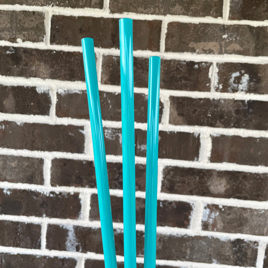 Aqua Blue Solid Straw 40oz