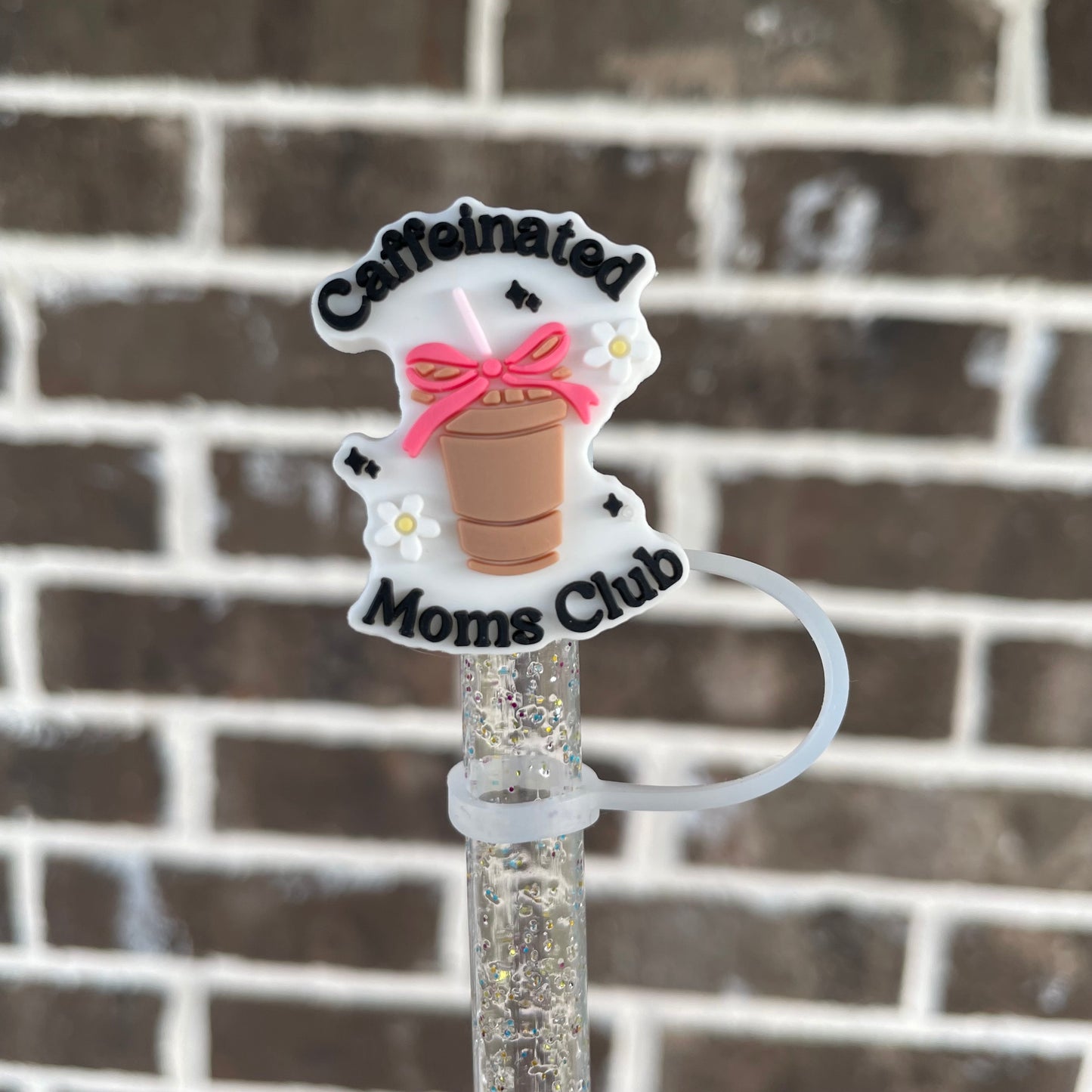 Caffinated Moms Straw Topper