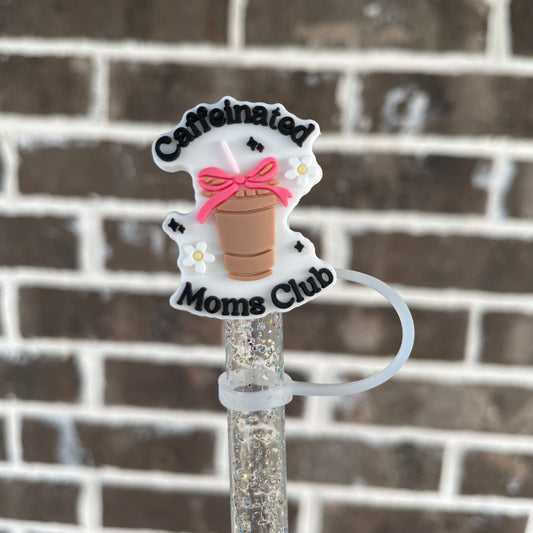 Caffinated Moms Straw Topper