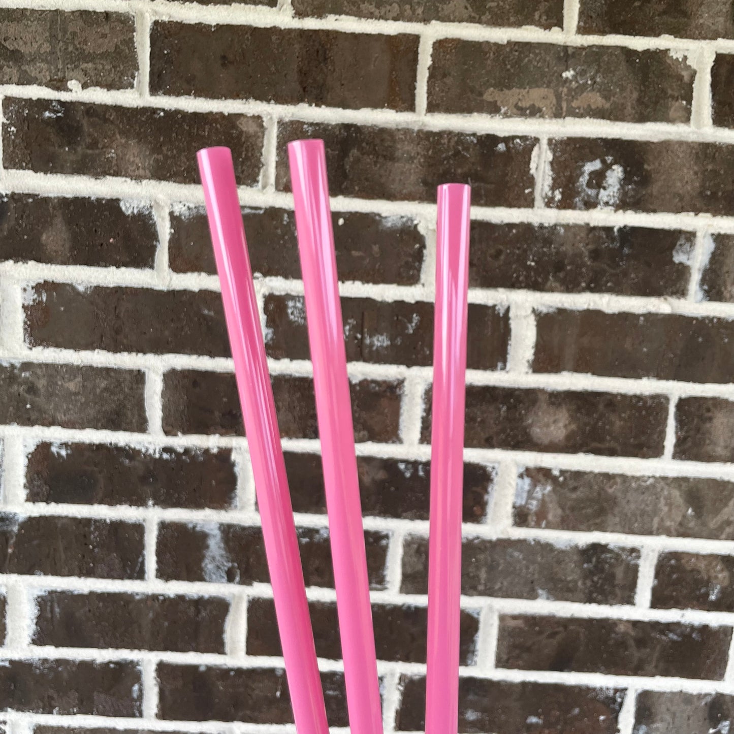 Pink Solid Straw 40oz