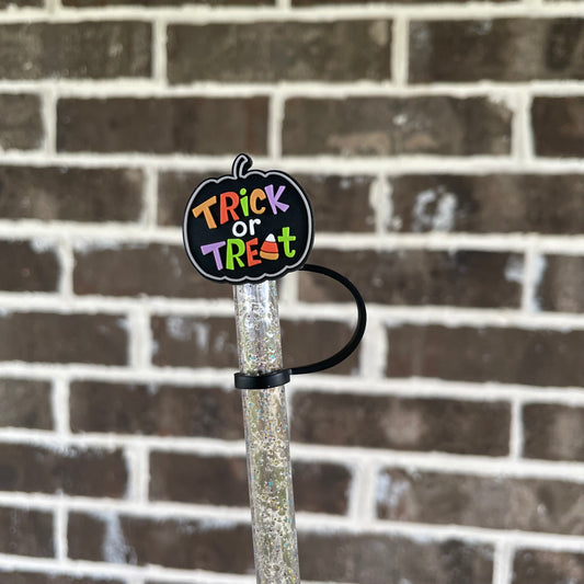 Trick or Treat Straw Topper