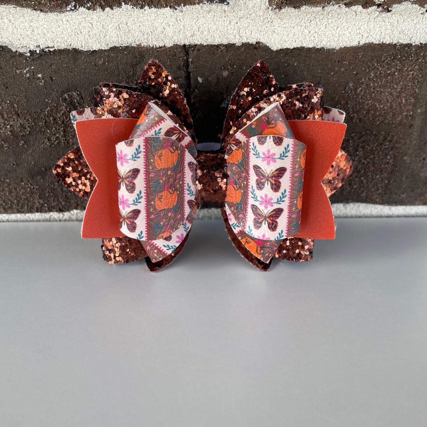 Fall Flutter Straw Bow