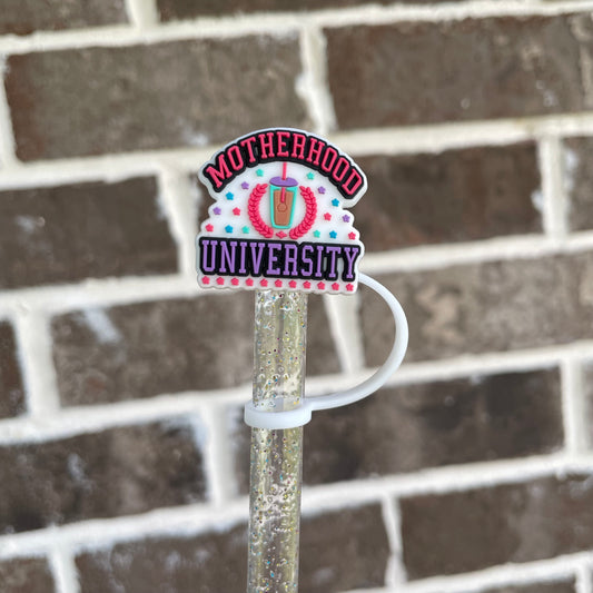 Motherhood University Straw Topper