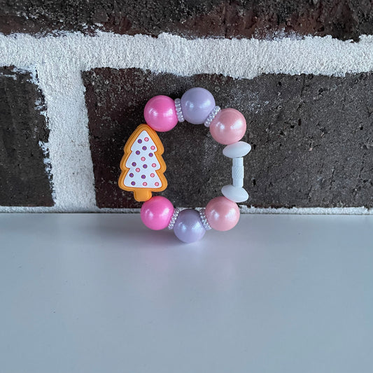 Cookie Purple - Silicone Handle Charm