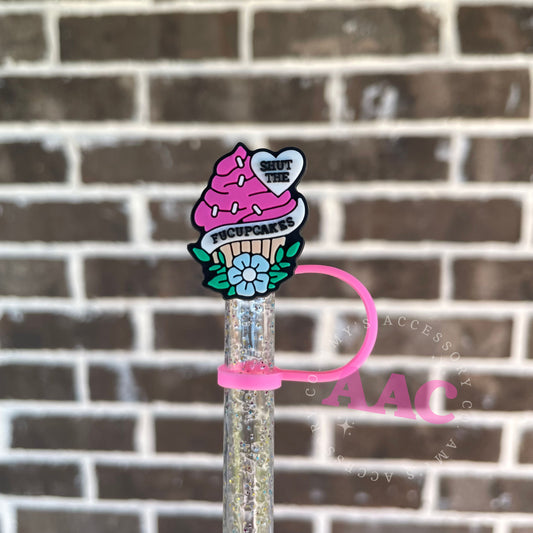 Fucupcakes Straw Topper