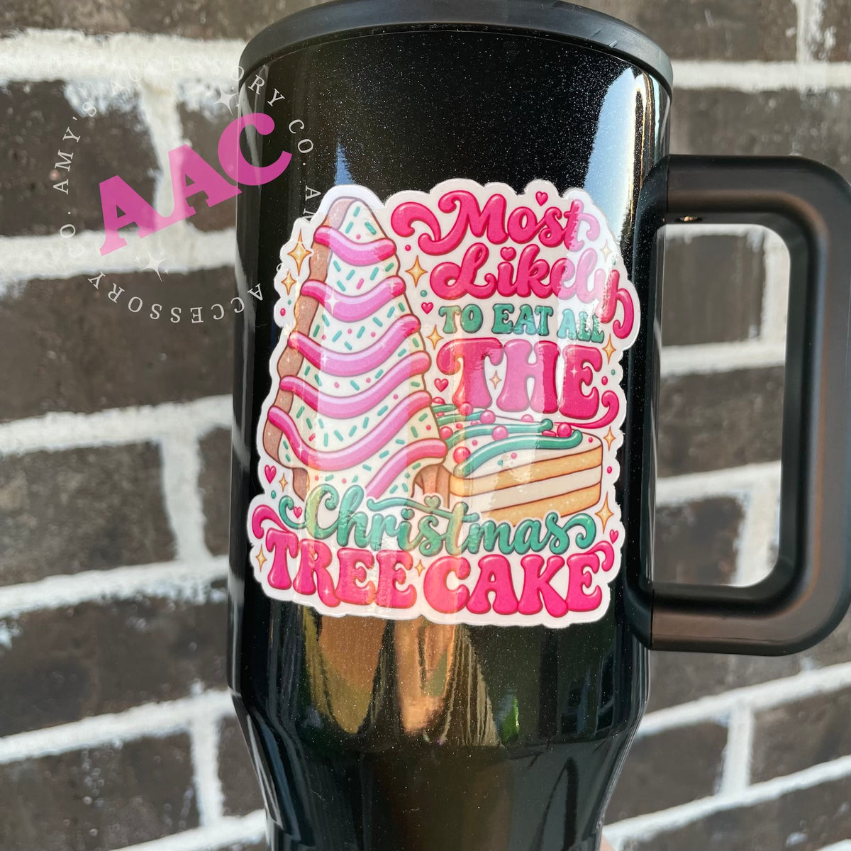 Pink Tree Cakes Magnet