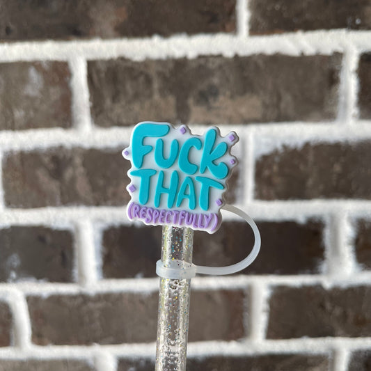 F That Straw topper