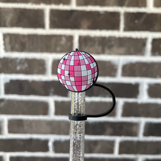 Disco Ball Straw Topper