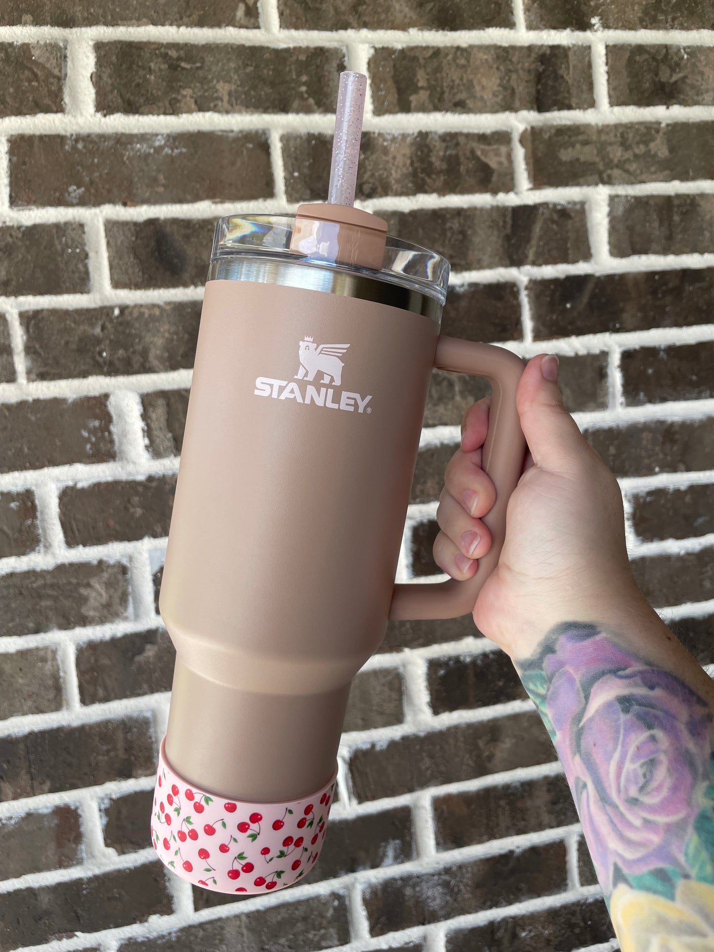 Pink Cherry Tumbler Boot